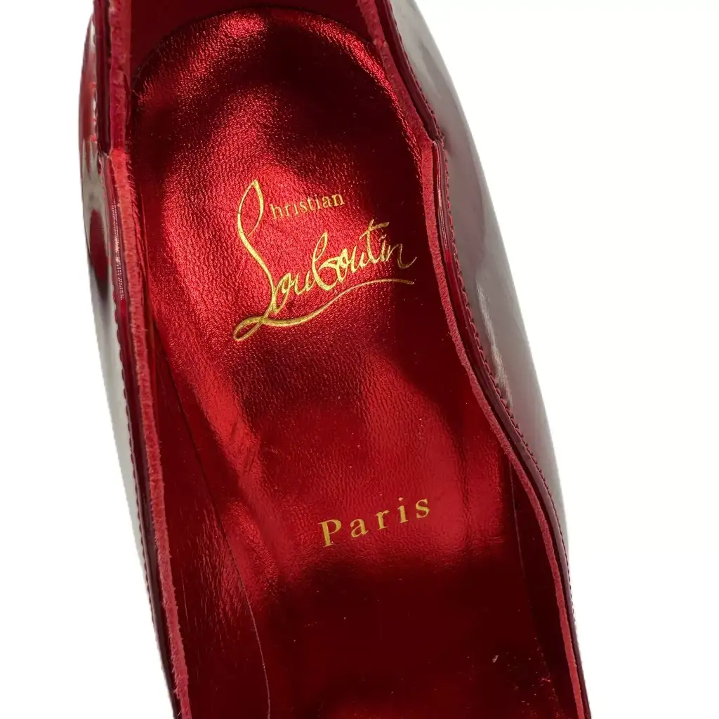 Christian Louboutin Metallic Patent So Kate - Detail 1