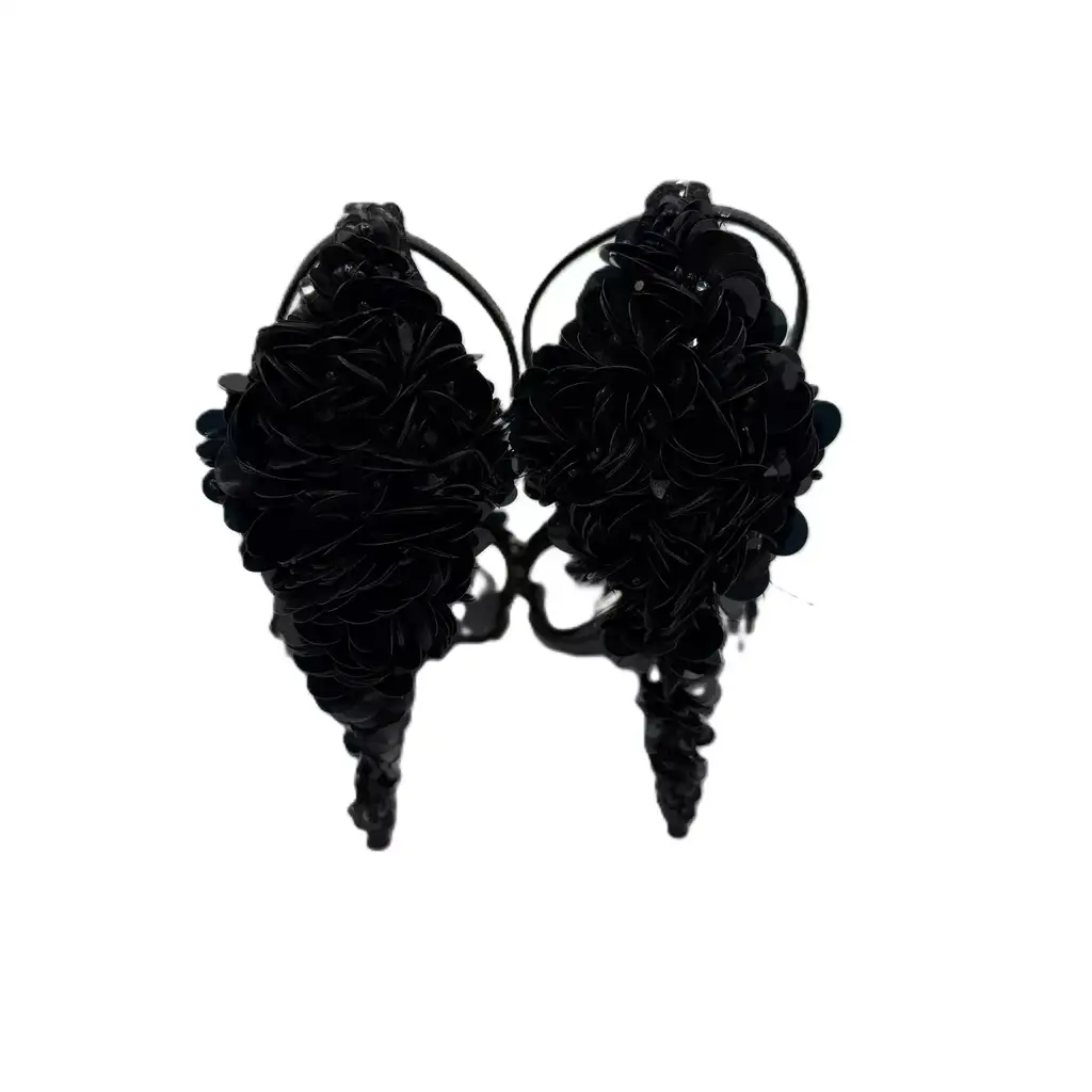 Dolce & Gabbana Embroidered High Heel Sandals - Image 6