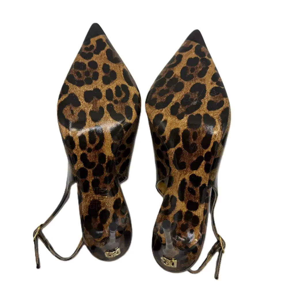 Dolce & Gabbana Polished Calfskin Slingbacks - Image 6
