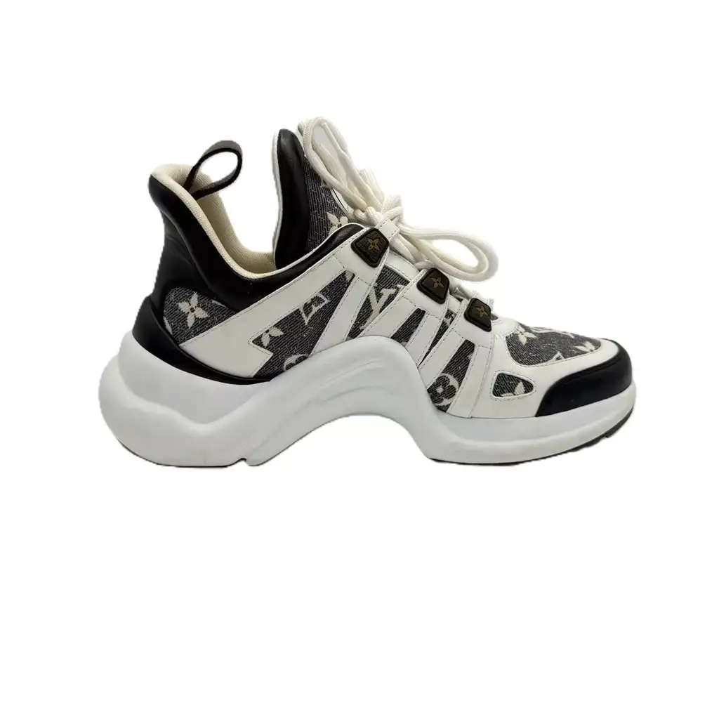 Louis Vuitton White/Black Archlight Sneakers