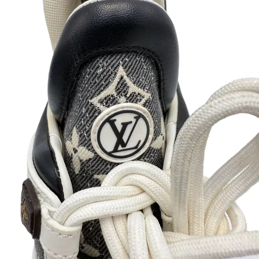 Louis Vuitton White/Black Archlight Sneakers - 4