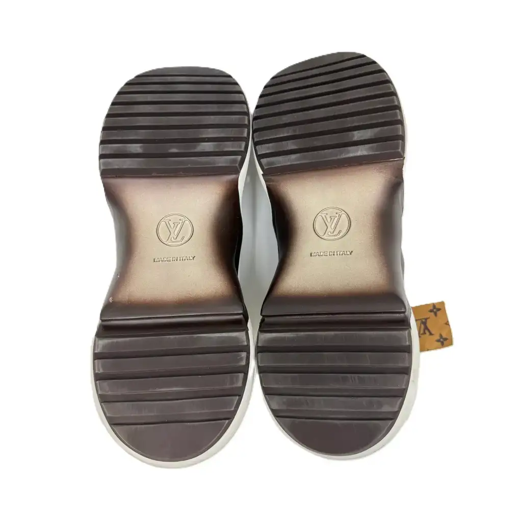Louis Vuitton White/Brown Archlight Sneakers - Side view