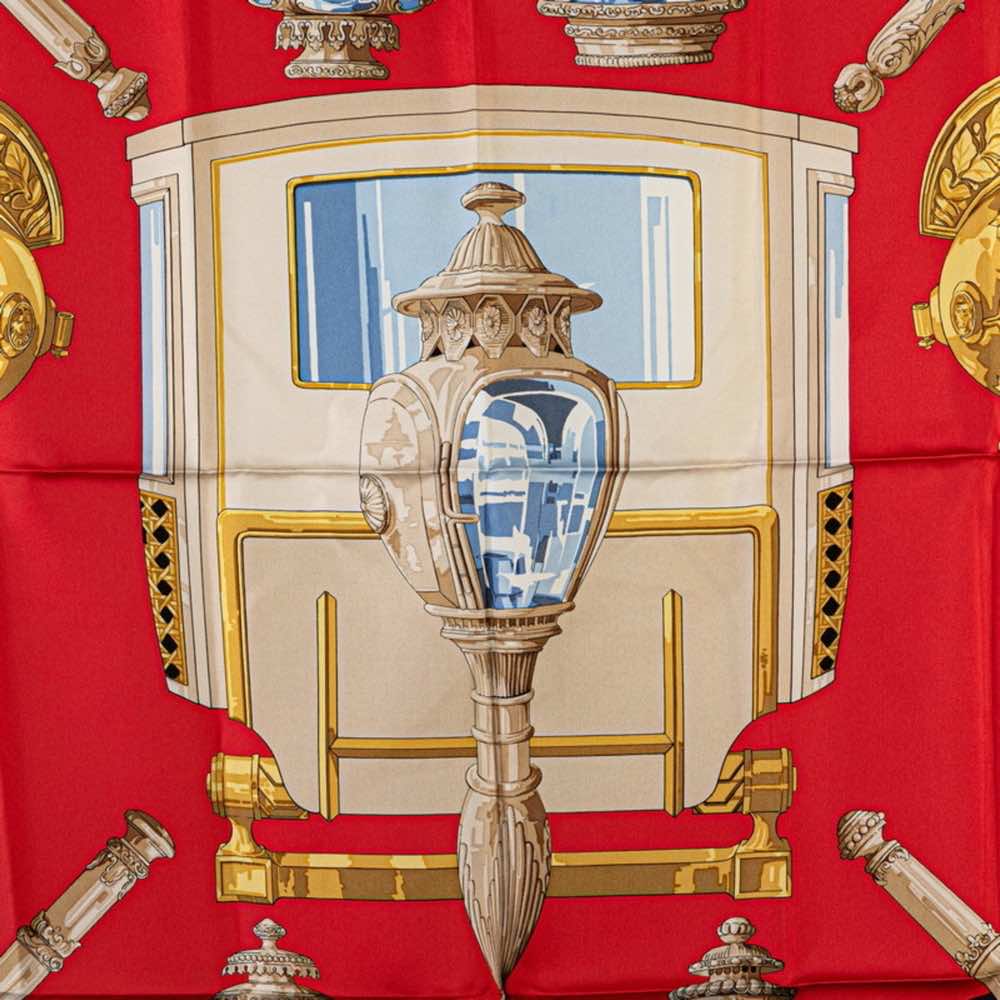 Hermès Carré 90 - Back view