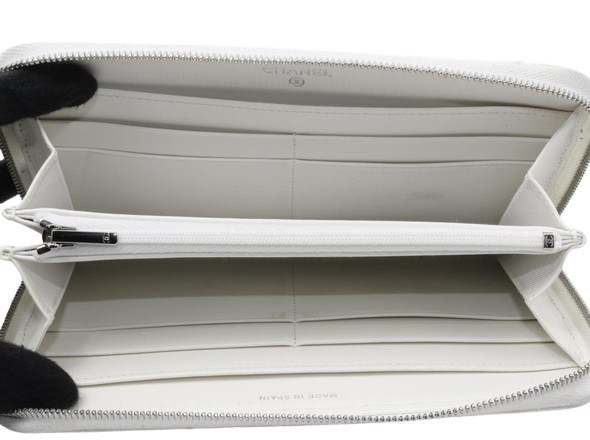 Chanel Long portefeuille zippé - 4