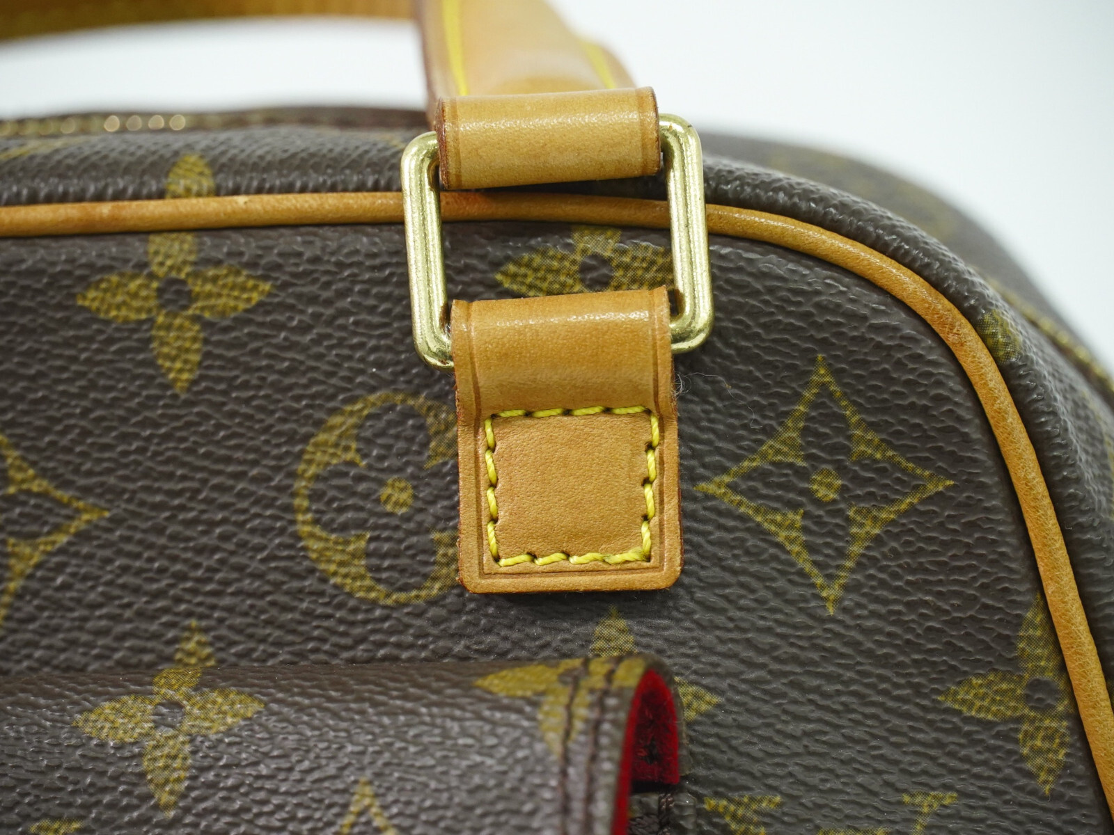 Louis Vuitton Excentri-Cite Handbag Brown Canvas Good condition - Box View
