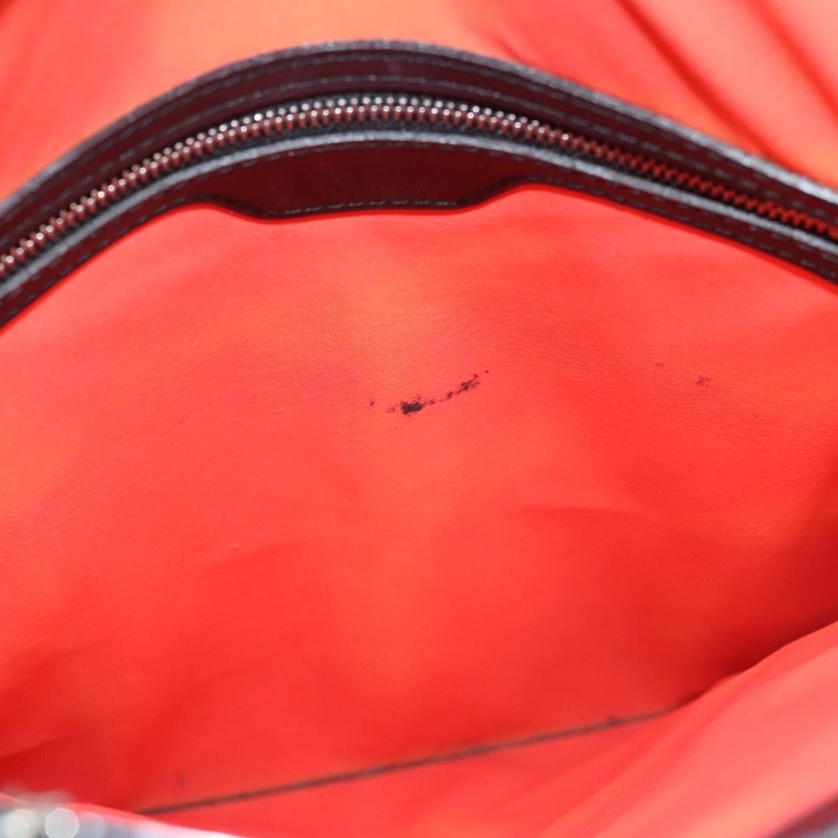 Louis Vuitton Epi Stretch Silver Fizz handbag Black Leather Good condition - Box View