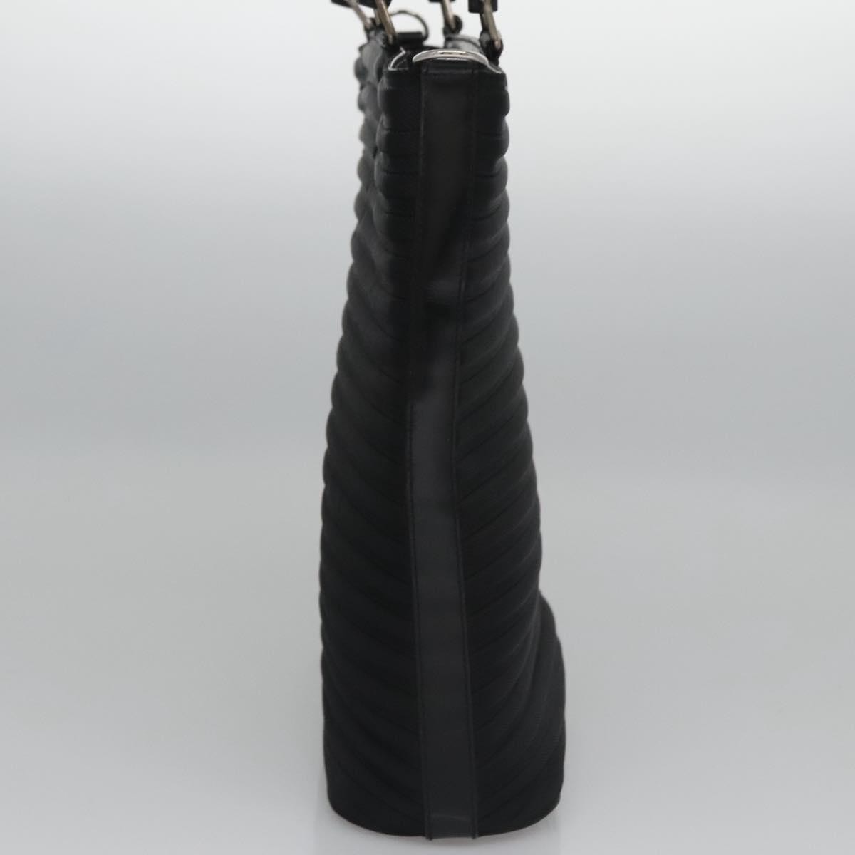 Gucci Vintage Bamboo Handle Bag Black Canvas Good condition - Inside View