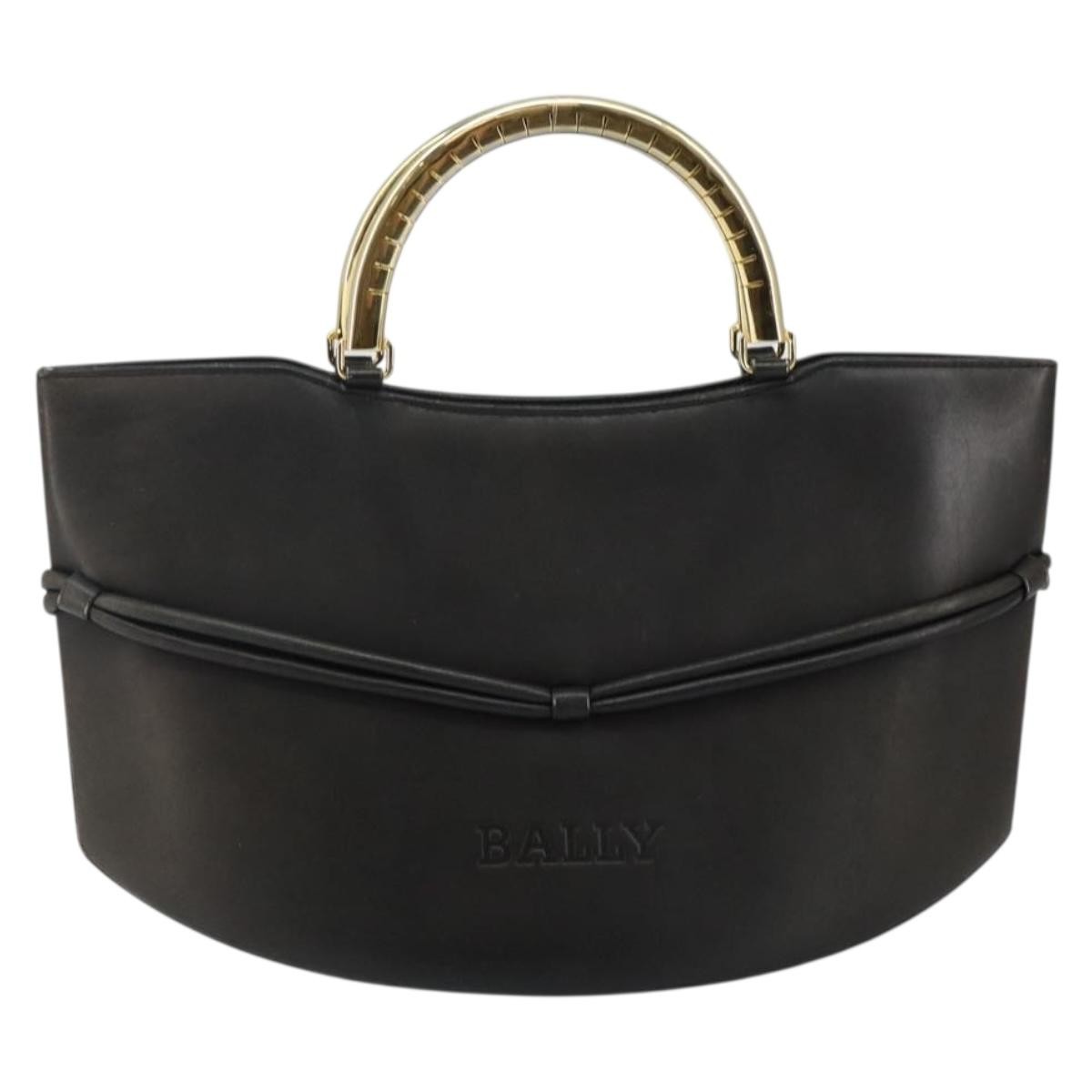 Bally Handbag Black Leather Good condition - Back View
