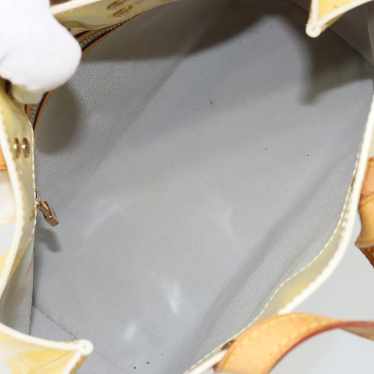 Louis Vuitton Reade Handbag Yellow Fair condition - Box View