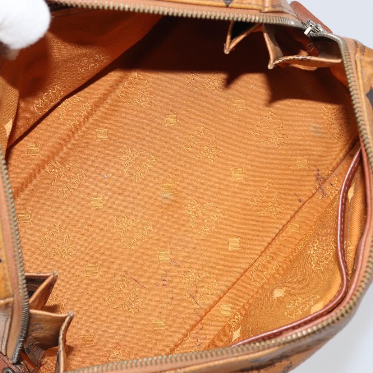 Mcm Visetos Handbag Brown Canvas Good condition - Box View