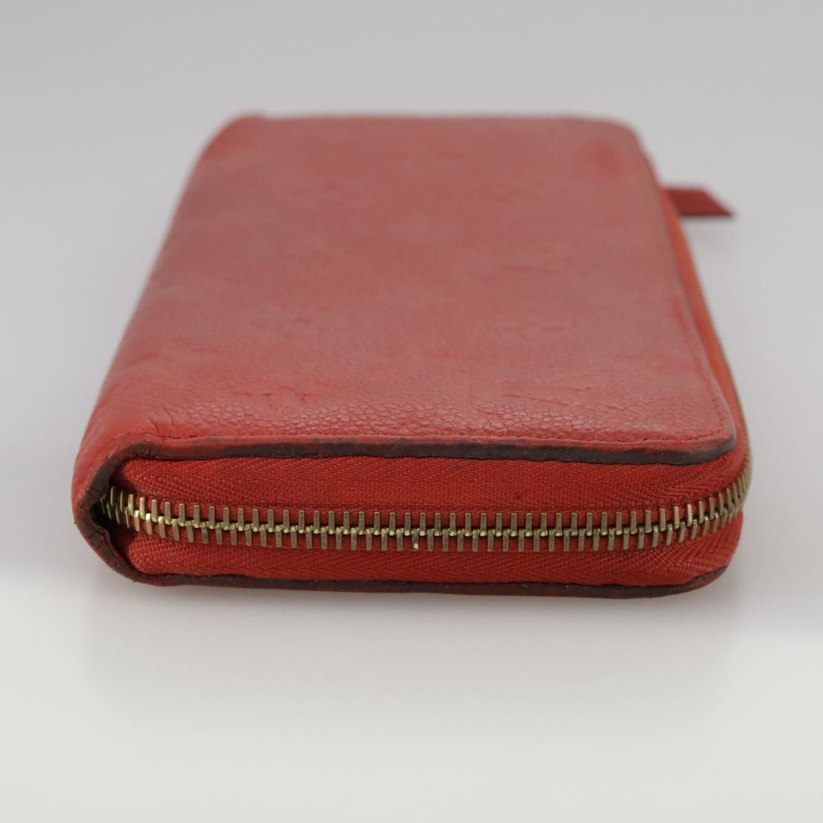 Louis Vuitton Portefeuille zippy Monogramme Empreinte Red Leather Good condition - Model View