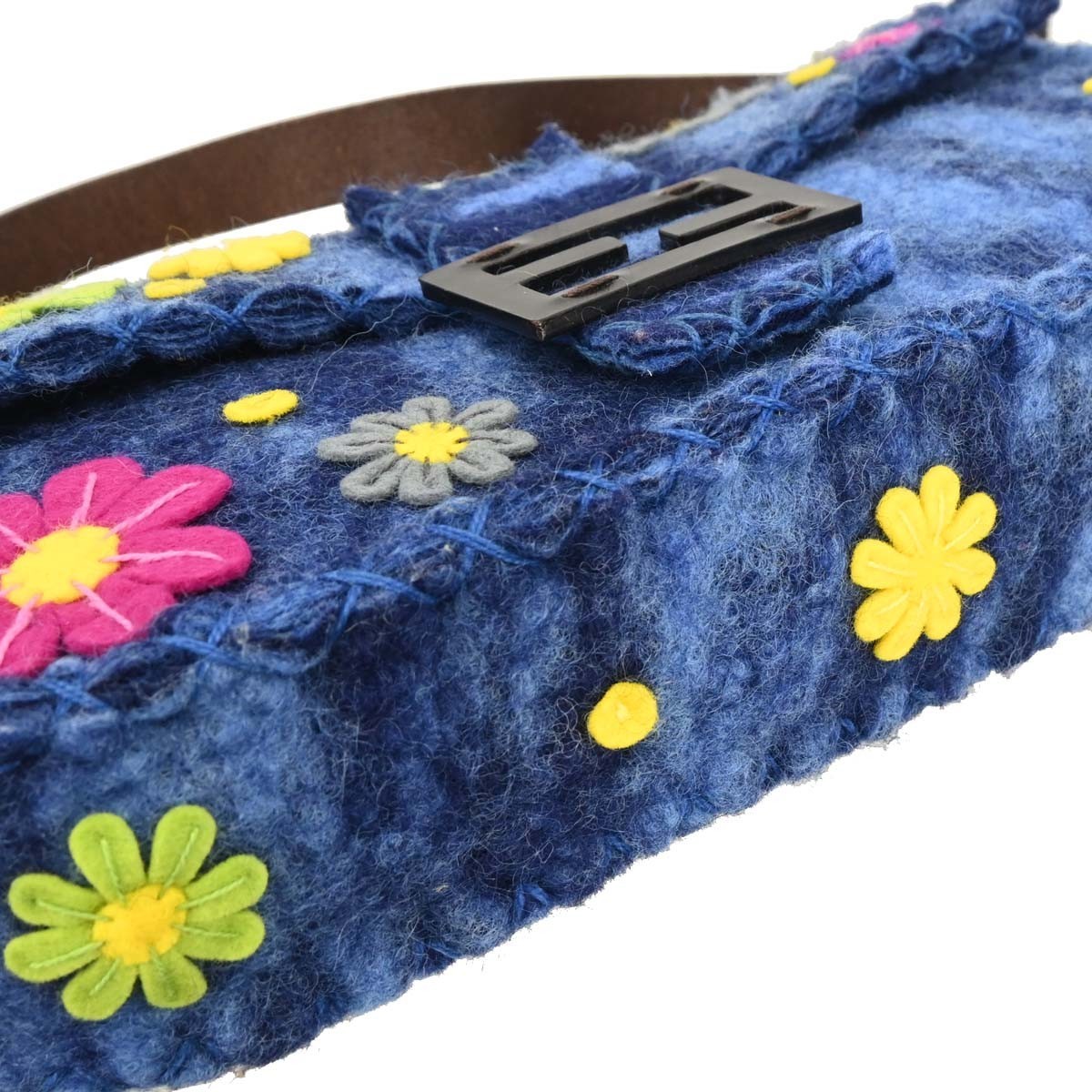 Fendi Baguette Bag Blue Good condition - Inside View