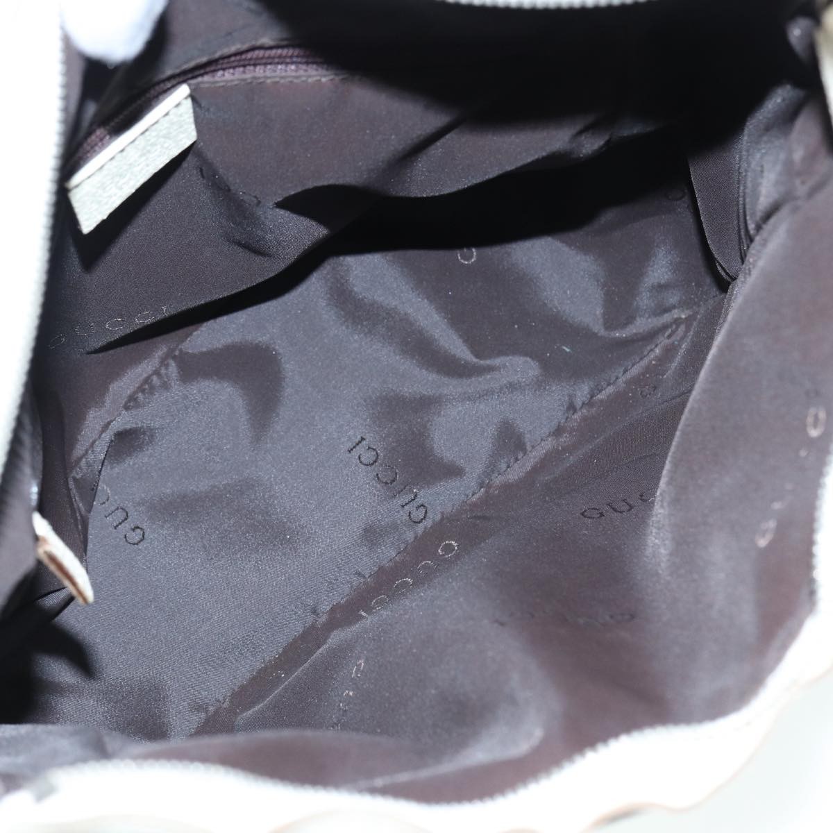 Gucci Vintage Handbag Beige Canvas Fair condition - Inside View