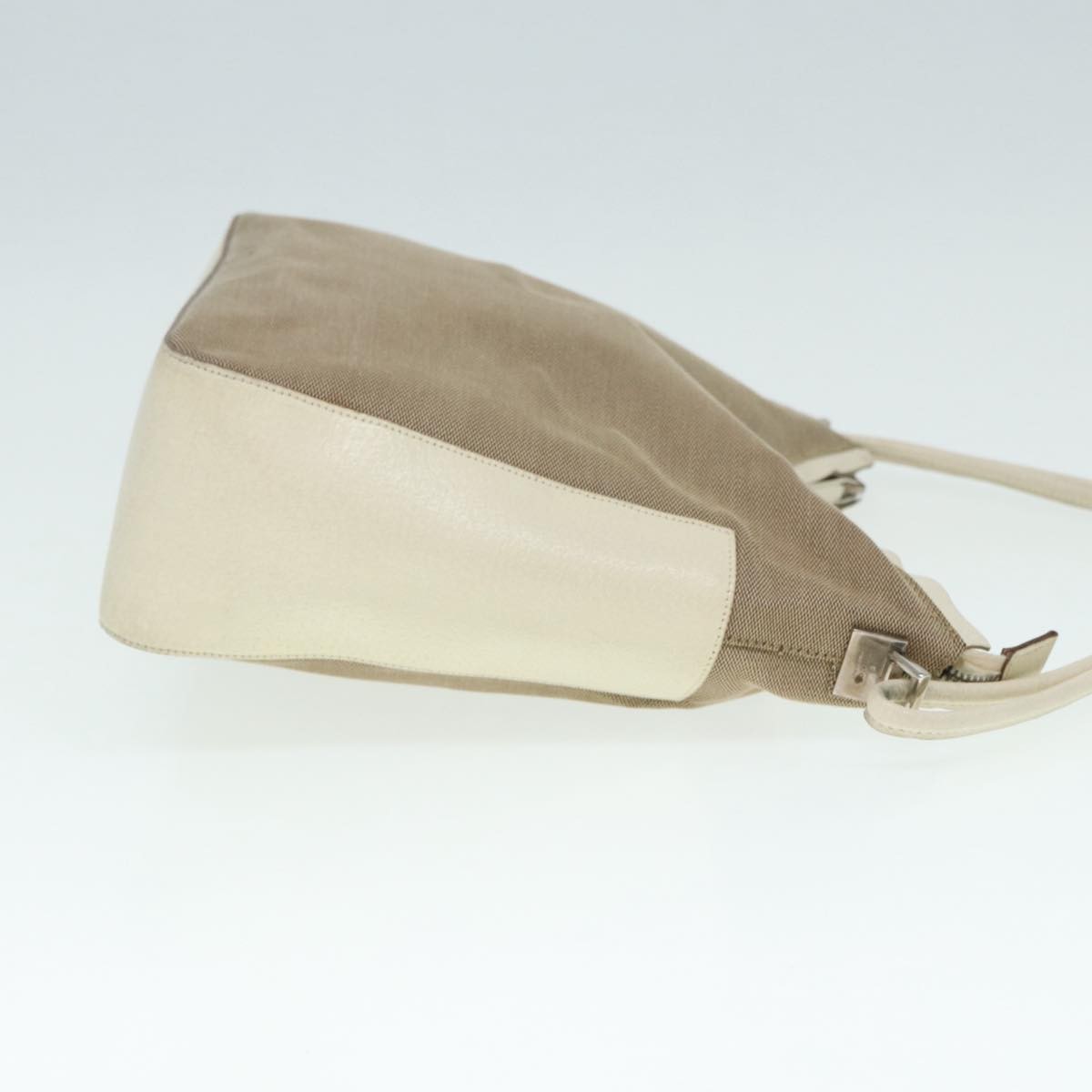 Gucci Vintage Handbag Beige Canvas Fair condition - Model View
