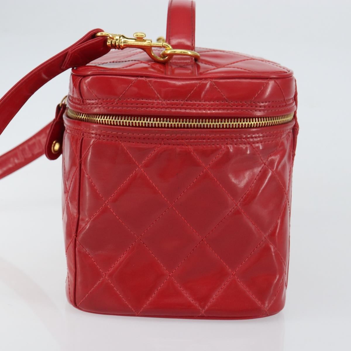Chanel Vintage Vanity Case Red Good condition - Inside View