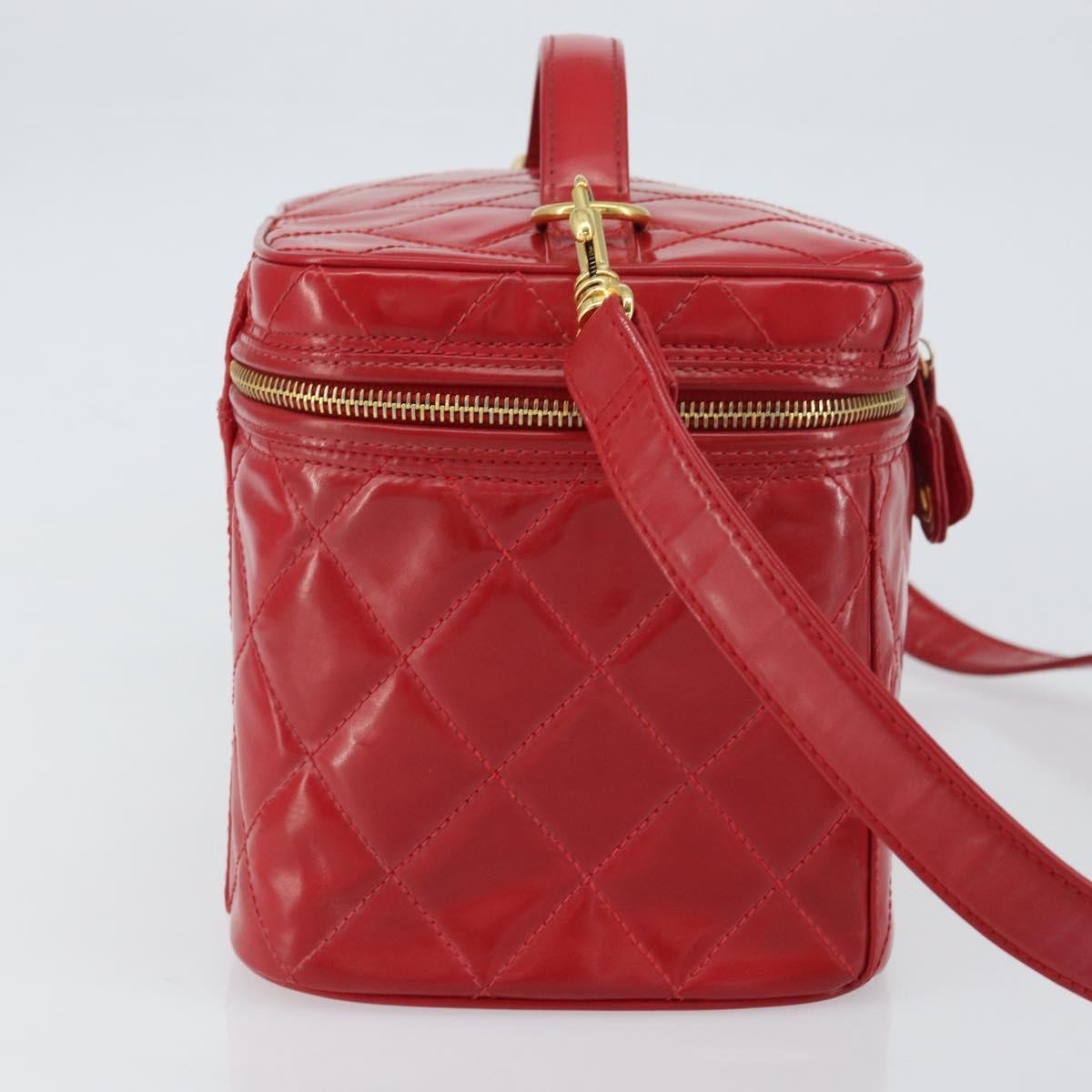 Chanel Vintage Vanity Case Red Good condition - Model View