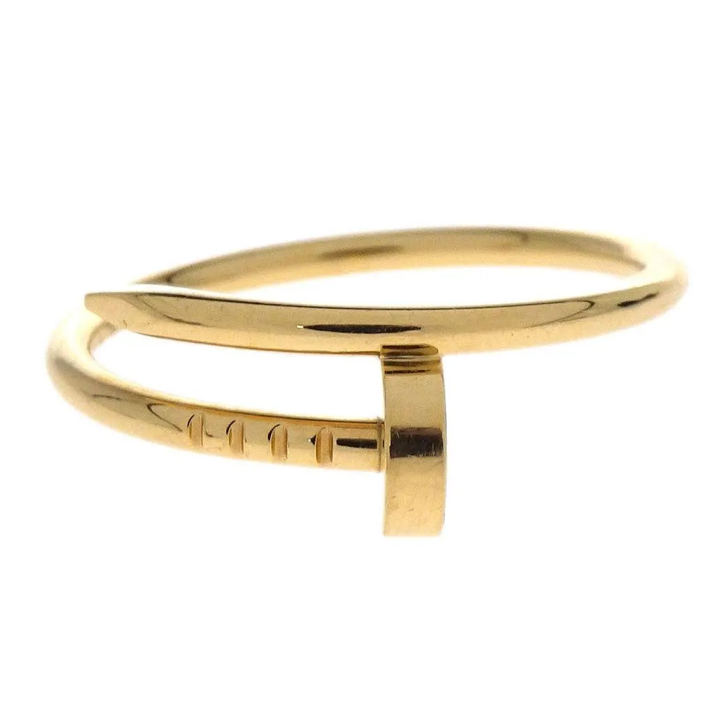 Cartier Juste un Clou Ring Gold Good - Front View