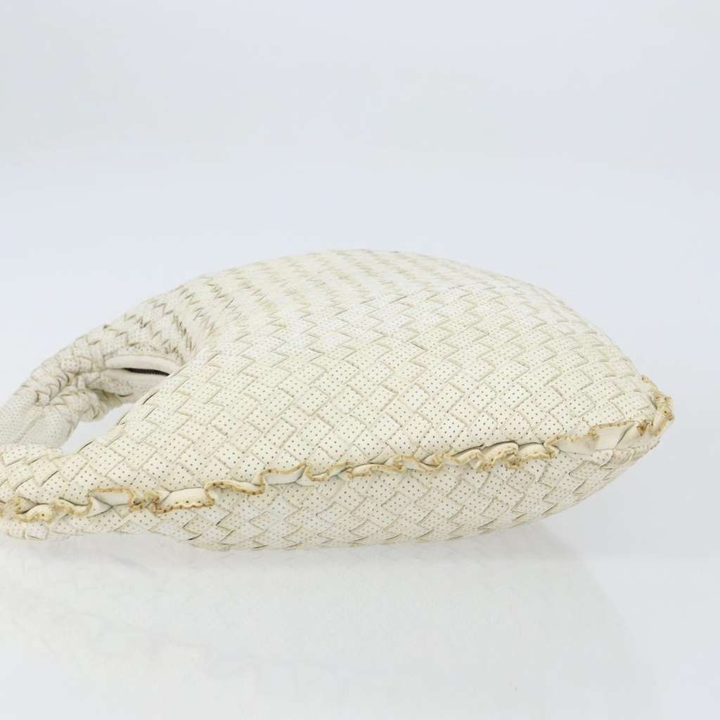Bottega Veneta Veneta Hobo White Leather Good condition - Model View