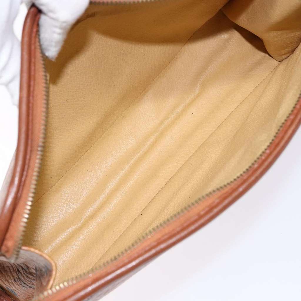 Mcm Visetos pouch Brown Canvas Good condition - Box View