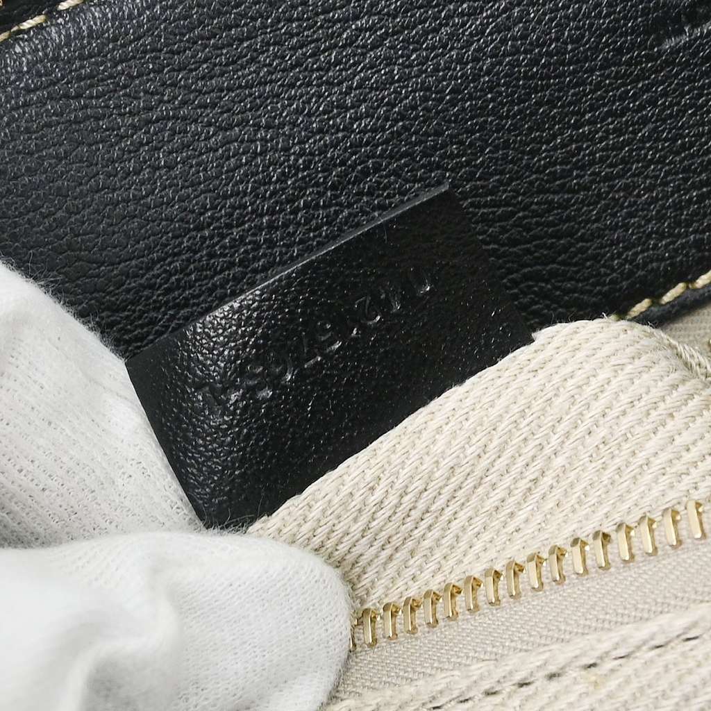 Chloe Edith NM Satchel Black Leather Good condition - Box View