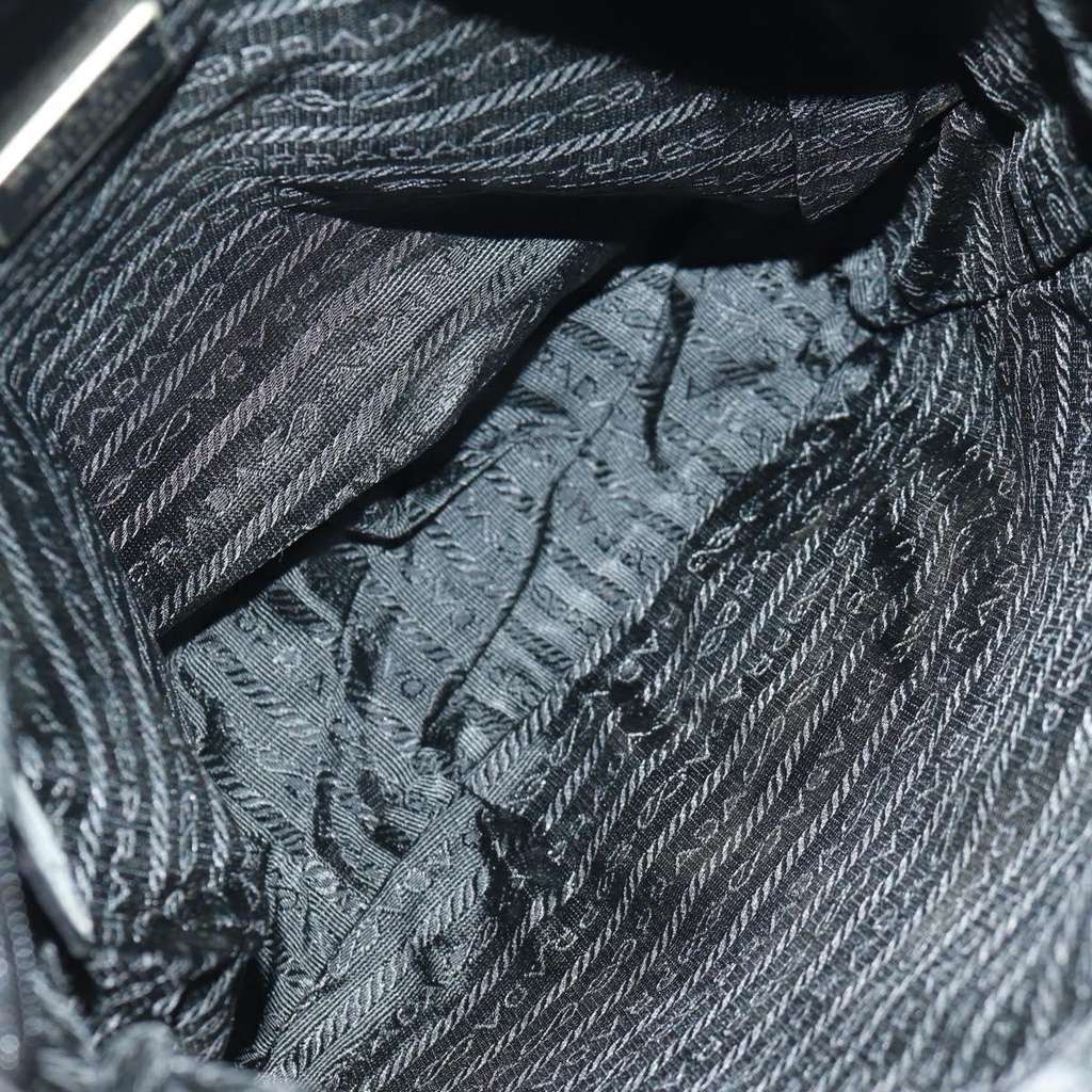 Prada Vintage Shoulder Bag Black Fair condition - Box View