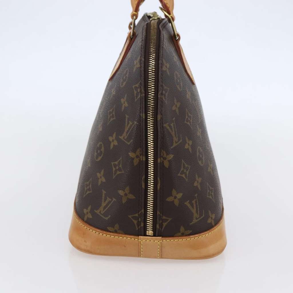 Louis Vuitton Alma Handbag Brown Canvas Good condition - Model View