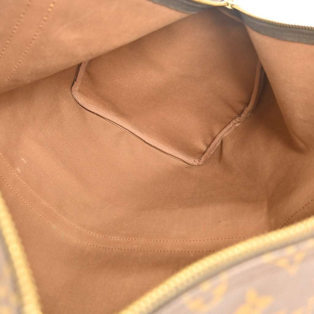 Louis Vuitton Keepall Bag Brown Canvas Good condition - Inside View