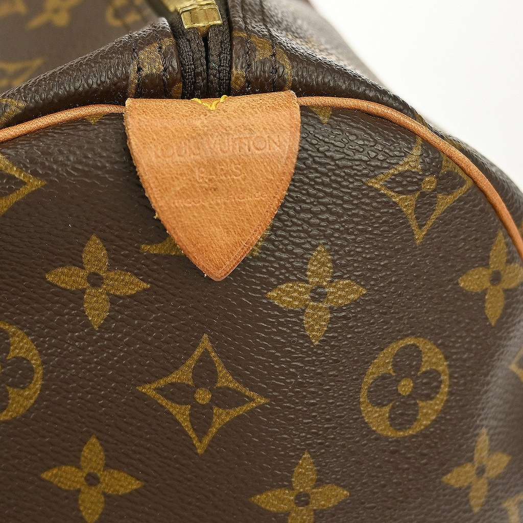 Louis Vuitton Keepall Bag Brown Canvas Good condition - Model View