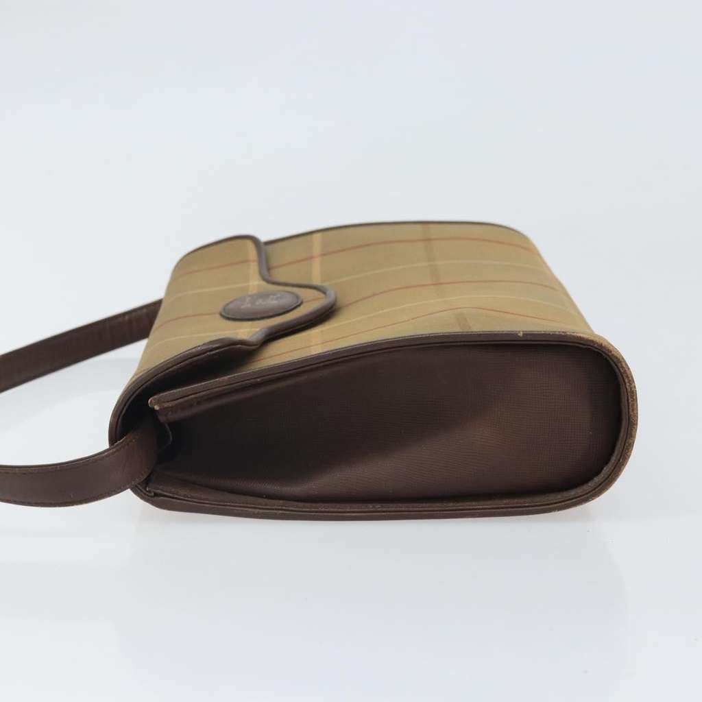 Burberry Nova check Shoulder bag Beige Canvas Fair condition - Model View