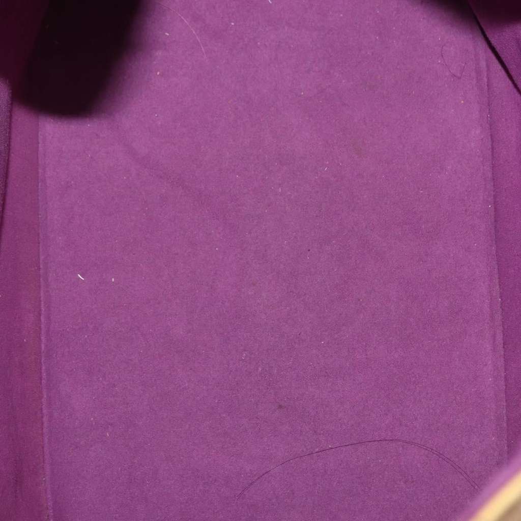 Louis Vuitton Petit Noe Handbag Yellow Leather Good condition - Box View