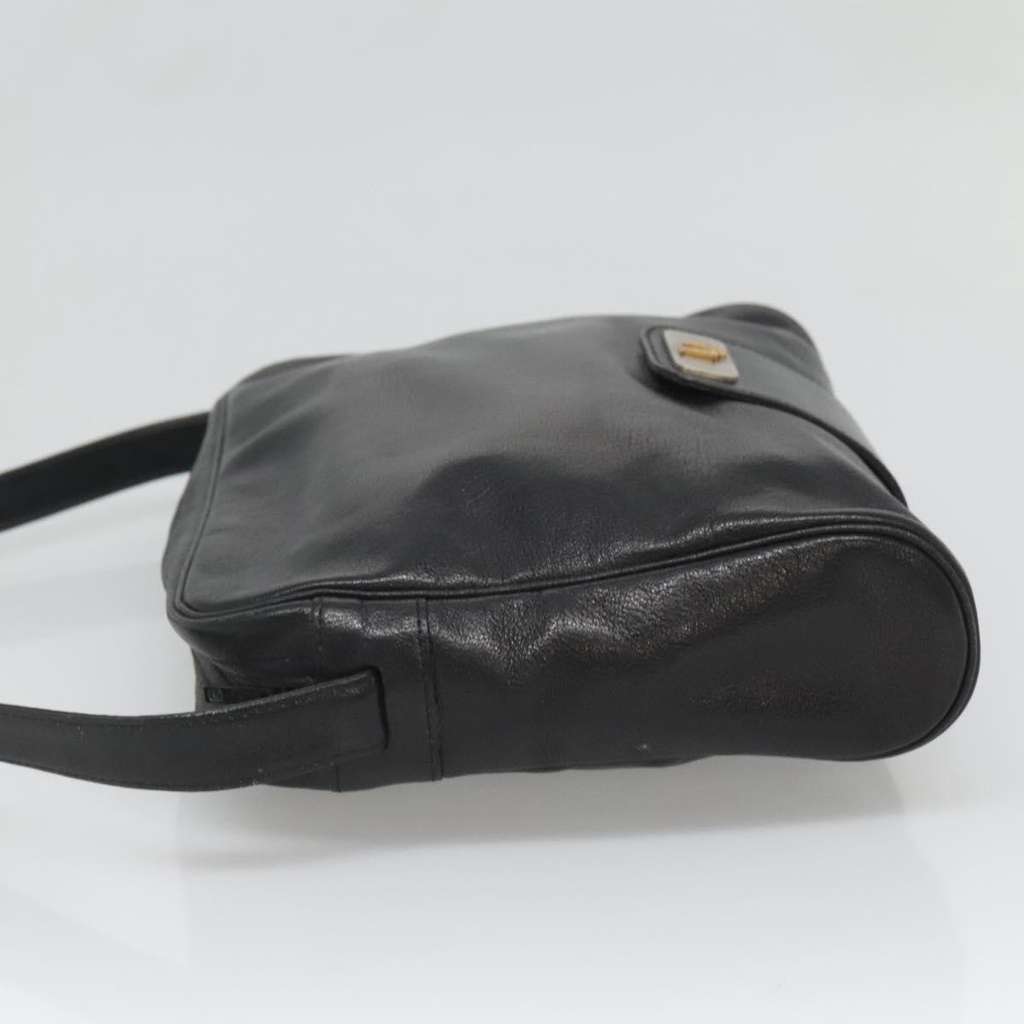 Christian Dior Shoulder bag Black Leather Good condition - Model View