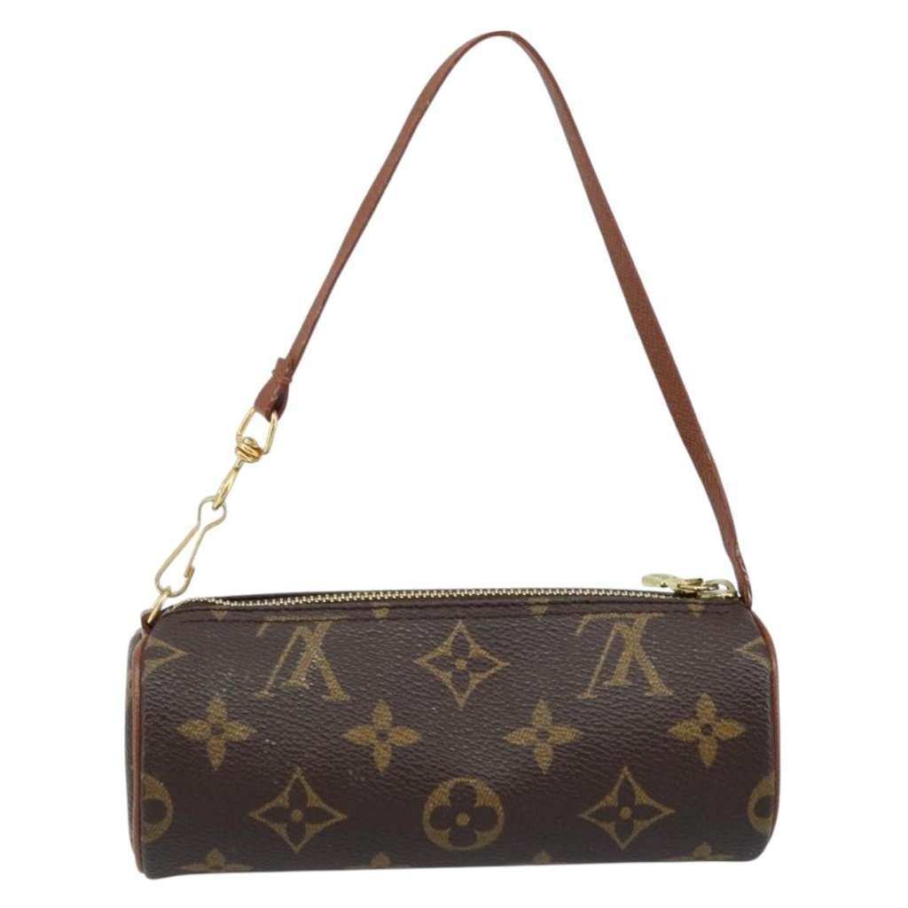 Louis Vuitton Papillon Pochette Brown Canvas Fair condition - Back View