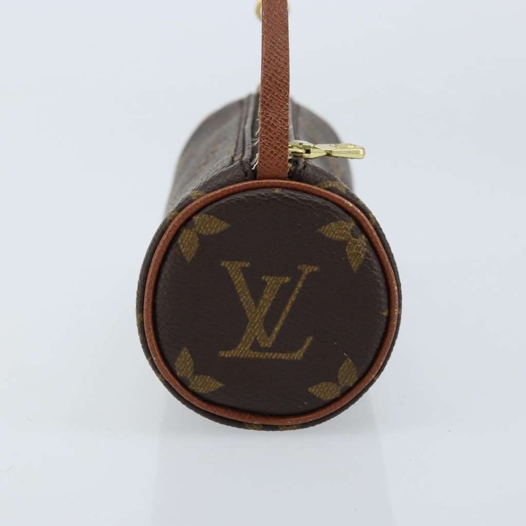 Louis Vuitton Papillon Pochette Brown Canvas Fair condition - Model View