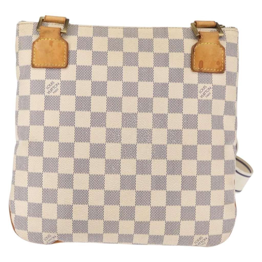 Louis Vuitton Bosphore Pochette White Canvas Good condition - Back View