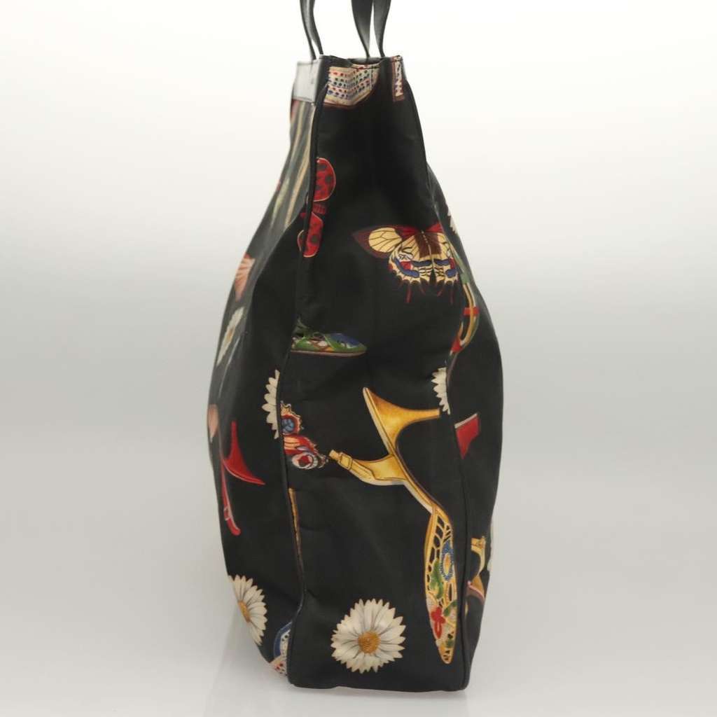 Salvatore Ferragamo Vintage Tote bag Black Canvas Good condition - Inside View