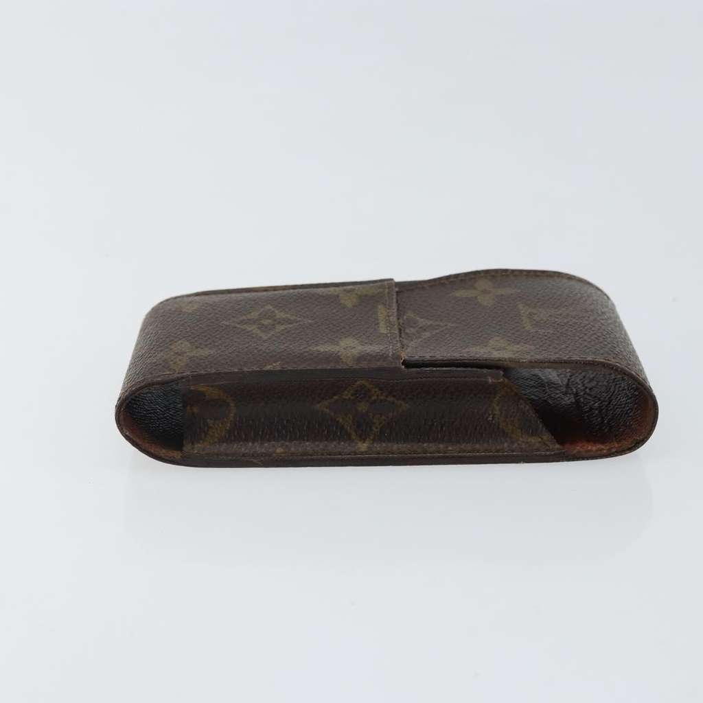 Louis Vuitton Cigarette Case Brown Canvas Good condition - Inside View