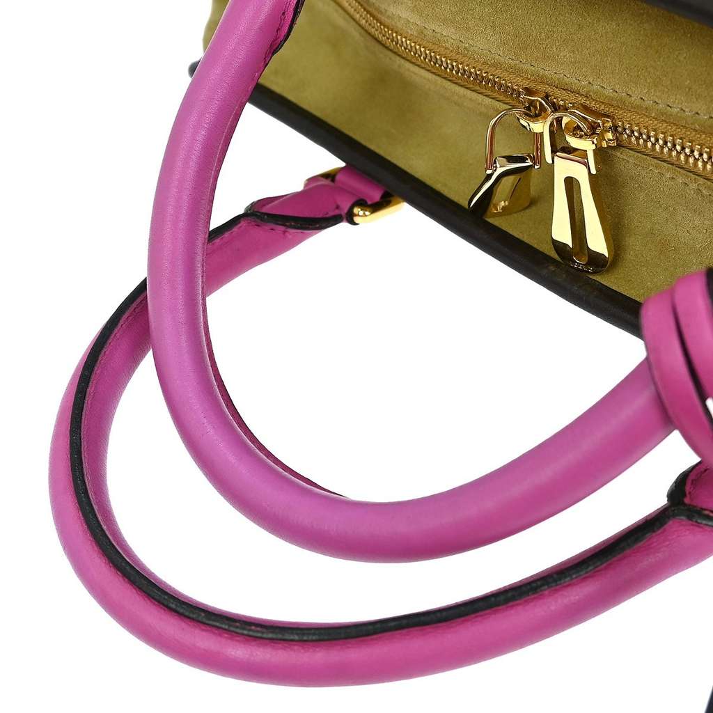 Loewe Amazona suede Beige Leather Good condition - Inside View