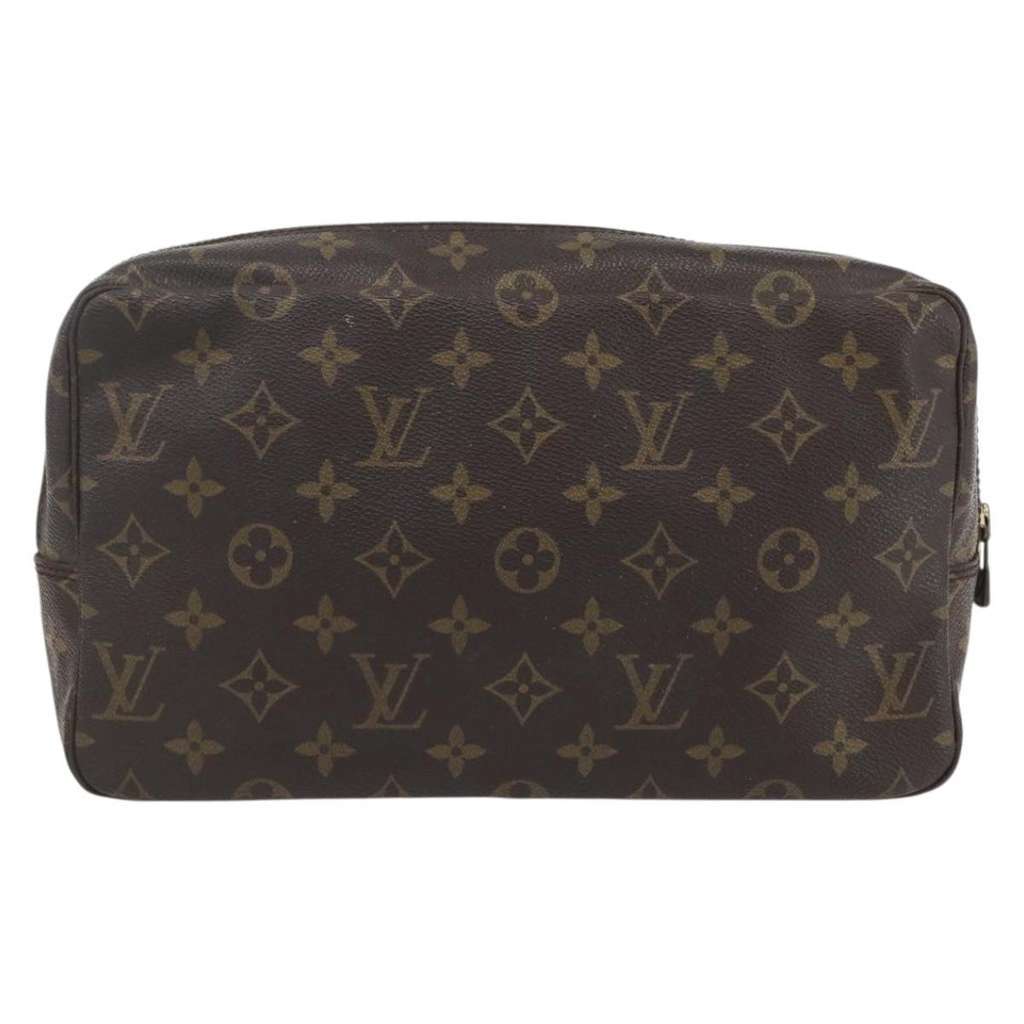 Louis Vuitton Trousse Toilette Brown Canvas Good condition - Back View