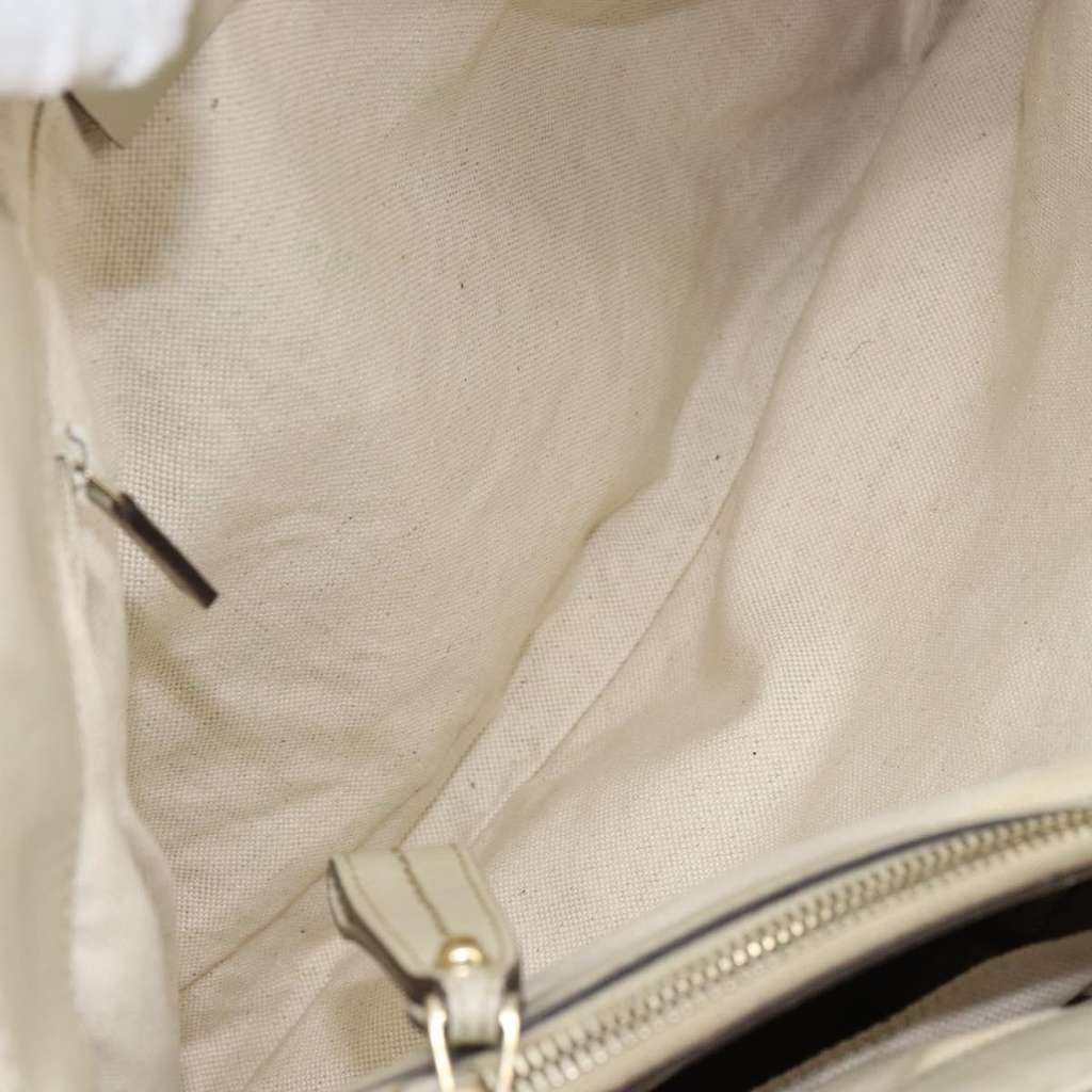 Gucci Sukey Top Handle Tote Beige Canvas Good condition - Box View