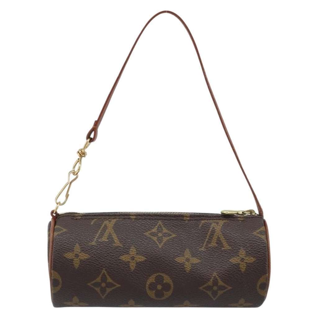 Louis Vuitton Papillon Pochette Brown Canvas Good condition - Back View