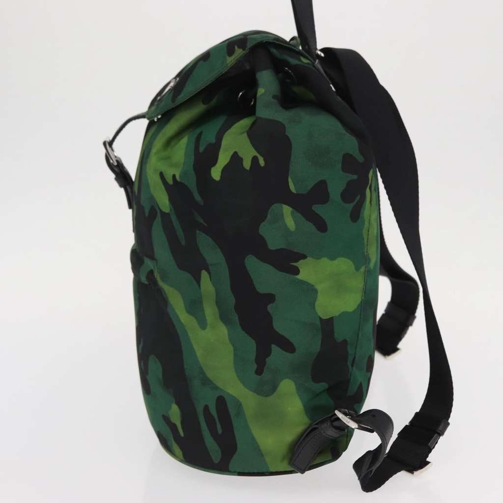 Prada Camouflage Backpack Green Good condition - Inside View