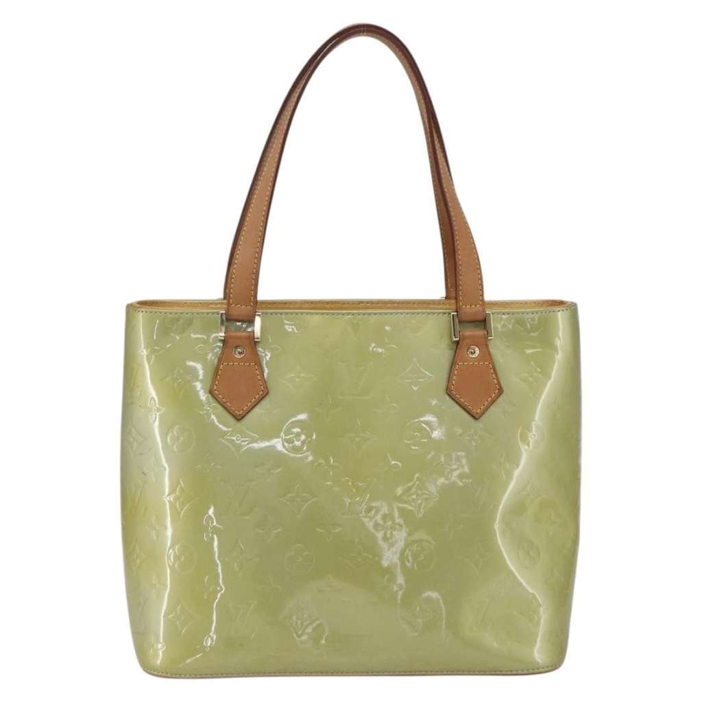 Louis Vuitton Houston Handbag Green Fair condition - Back View