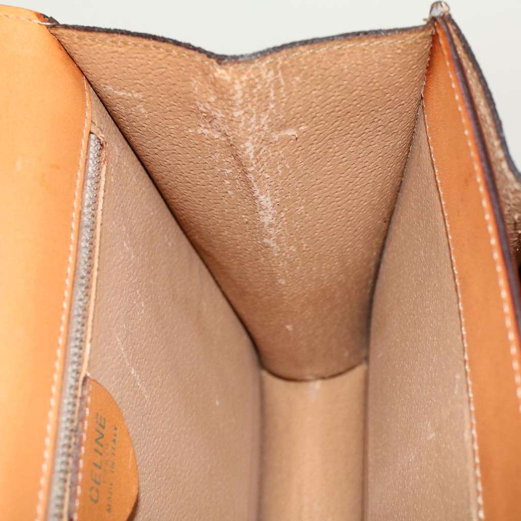 Celine C Macadam Handbag Brown Good condition - Model View