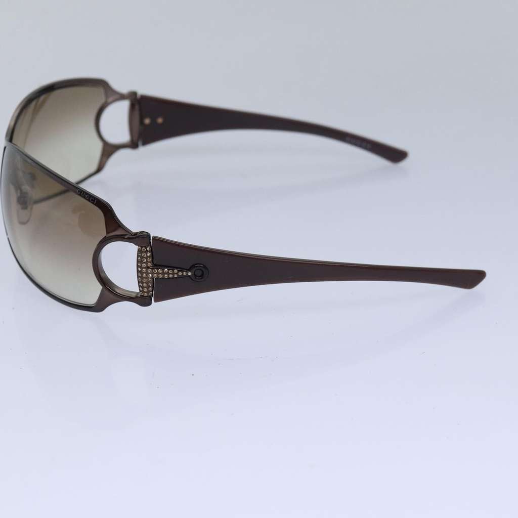 Gucci Eyewear Brown Plastic Good condition - Model View