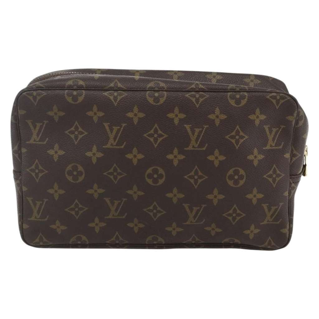 Louis Vuitton Trousse Toilette Brown Canvas Fair condition - Back View
