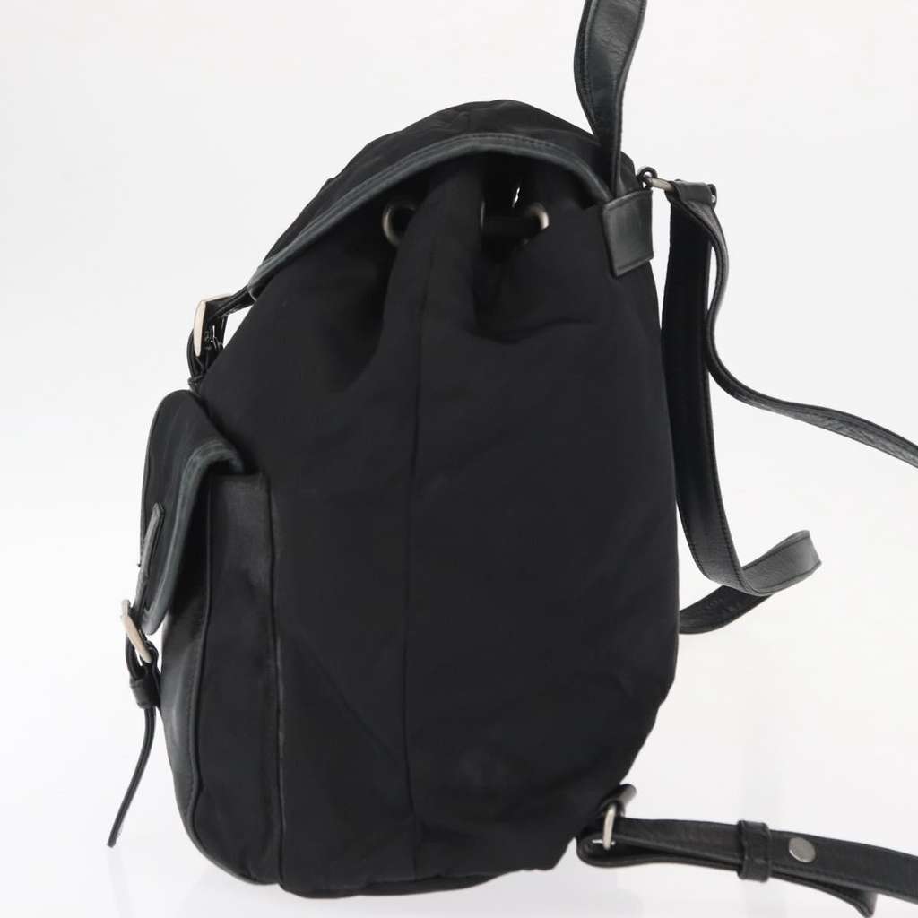 Prada Vela Double Front Pocket Backpack Black Good condition - Inside View