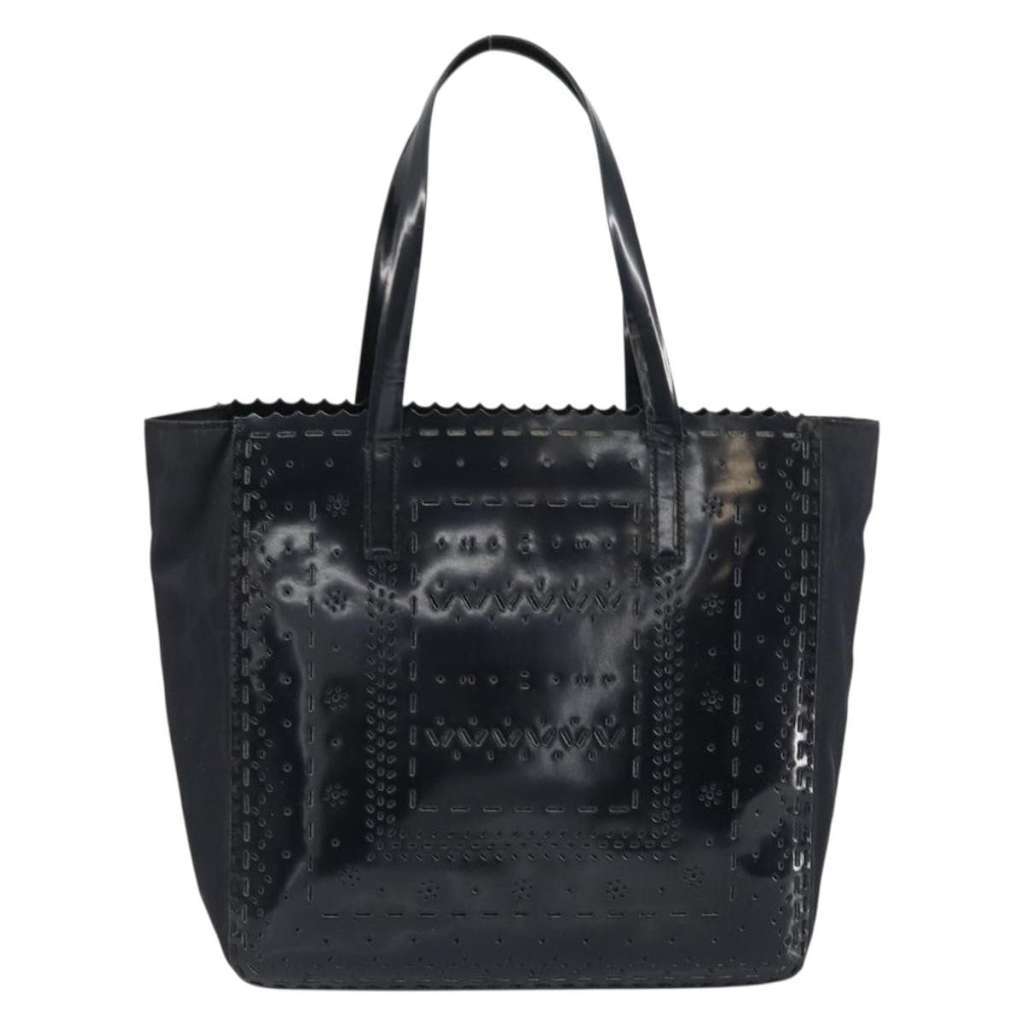 Prada Vintage Tote Black Good condition - Back View