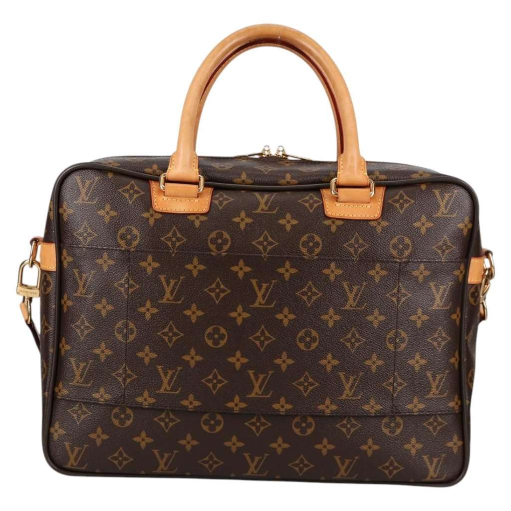 Louis Vuitton Icare Laptop Bag Brown Canvas Good condition - Back View