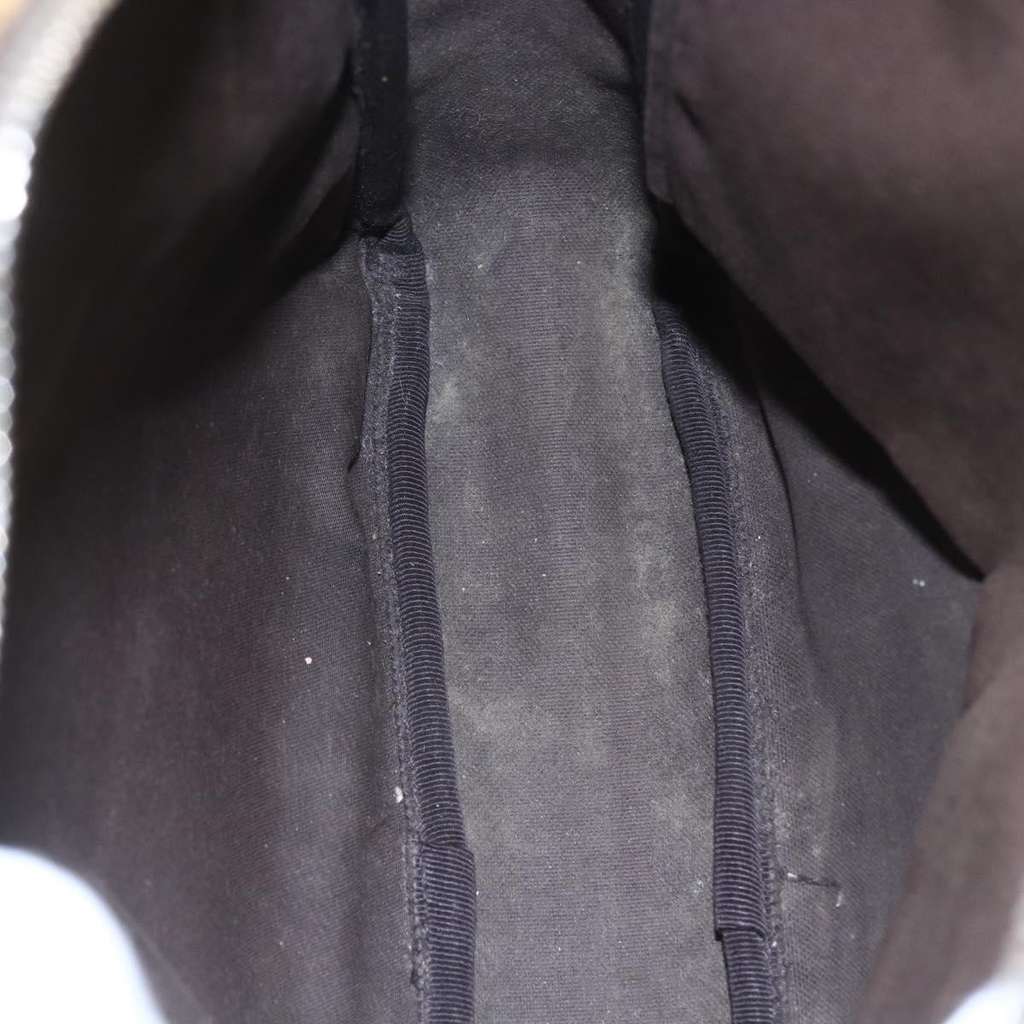 Gucci Front Zip Messenger Brown Canvas Good condition - Box View