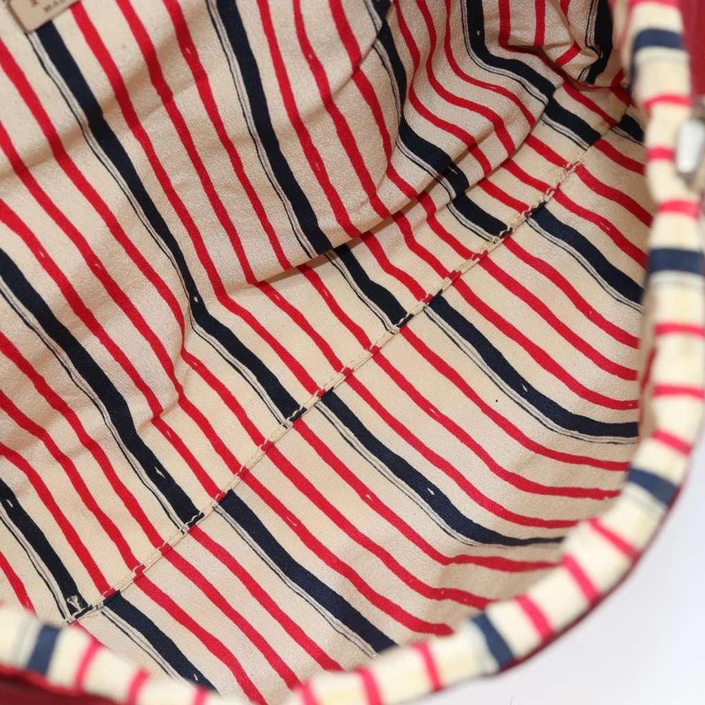 Prada Vintage Handbag Red Satin Good condition - Box View